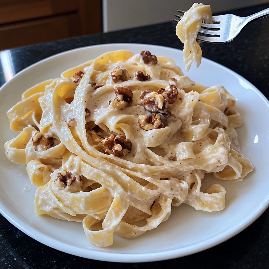 Tagliatelle mit Walnüssen