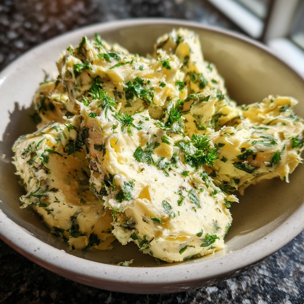 Kräuterbutter Mit Petersilie