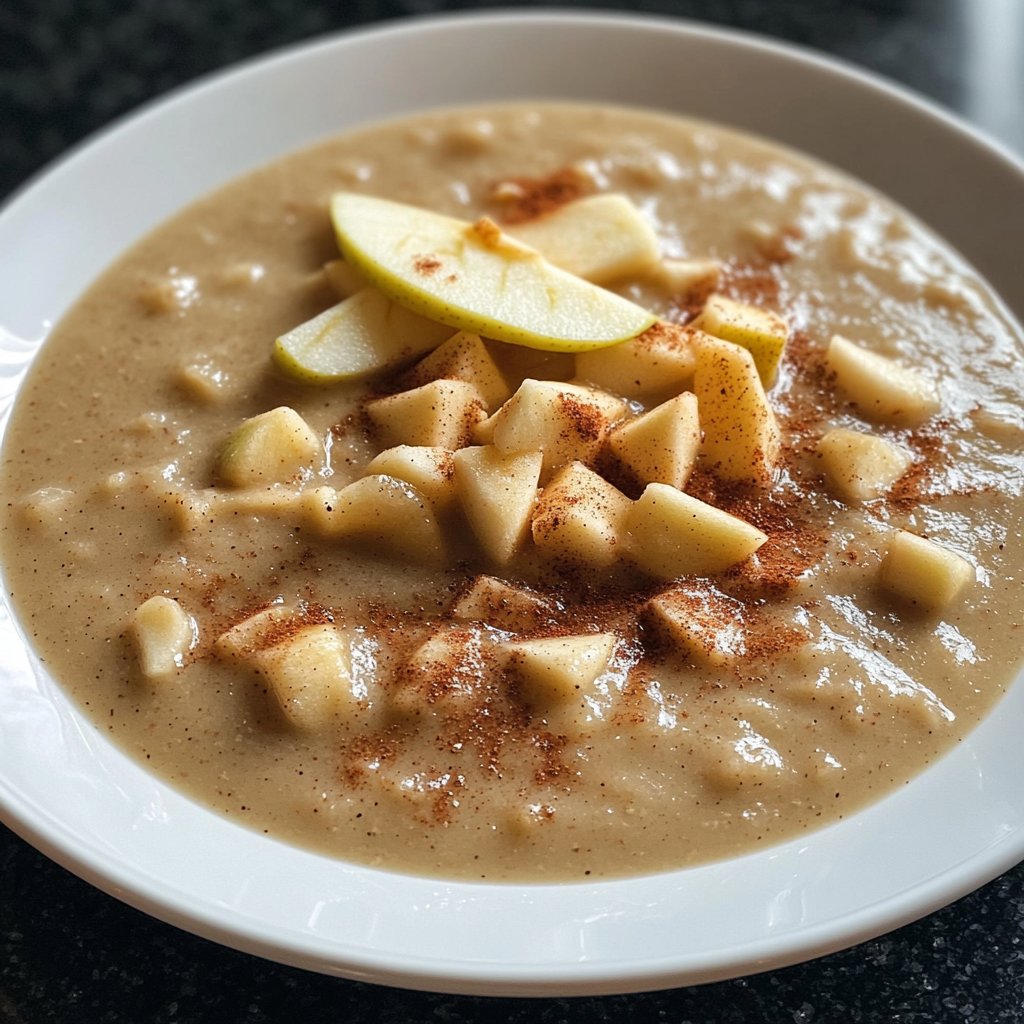 Kürbissuppe mit Apfel