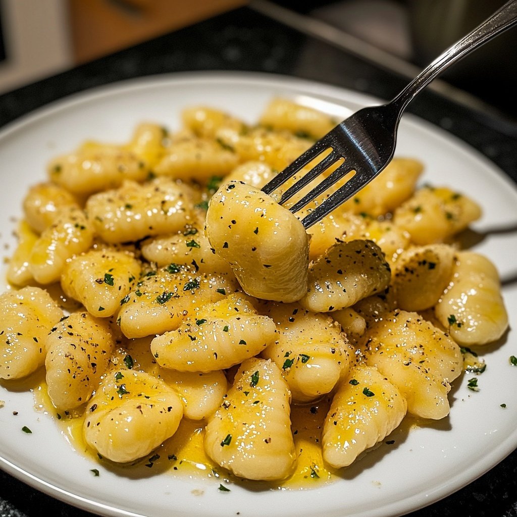 Gnocchi mit Zitronenöl