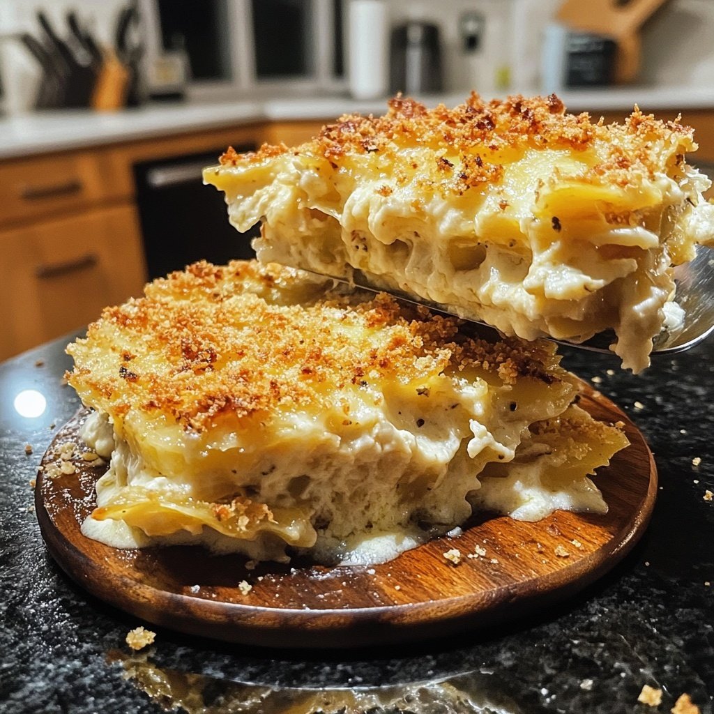 Klassisches Kartoffelgratin