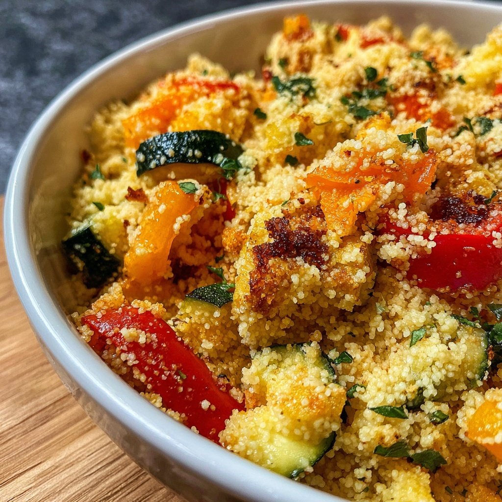 Couscous mit Ofengemüse