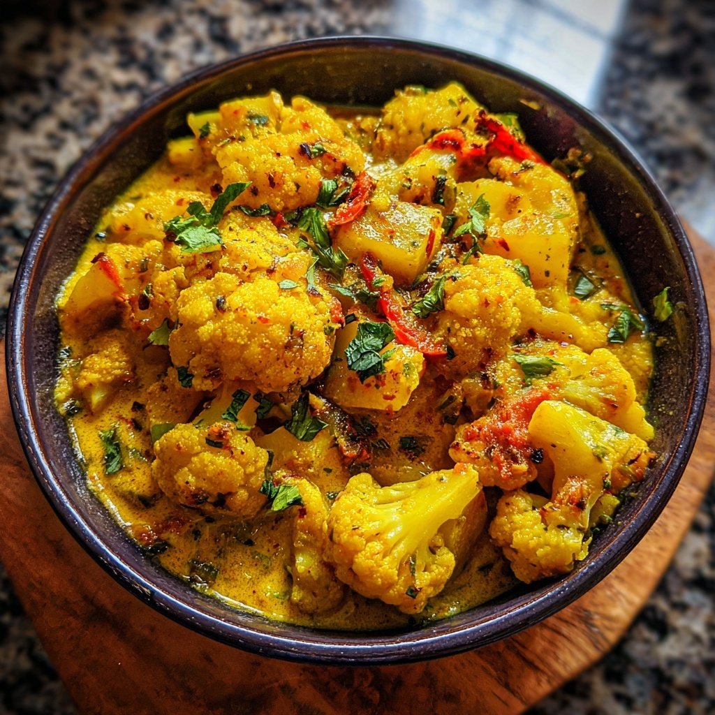 Blumenkohl Curry Vegan