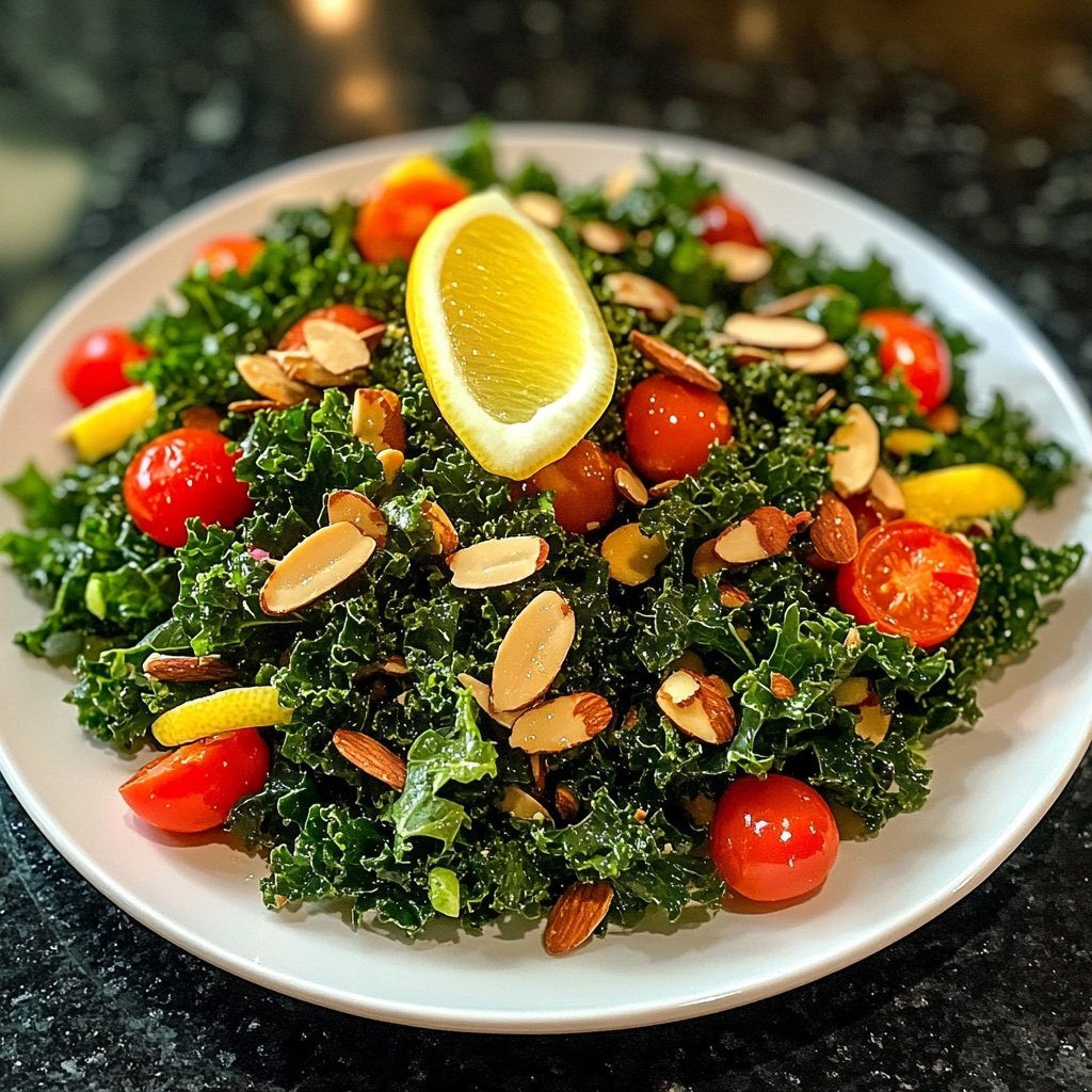 Knuspriger Grünkohlsalat