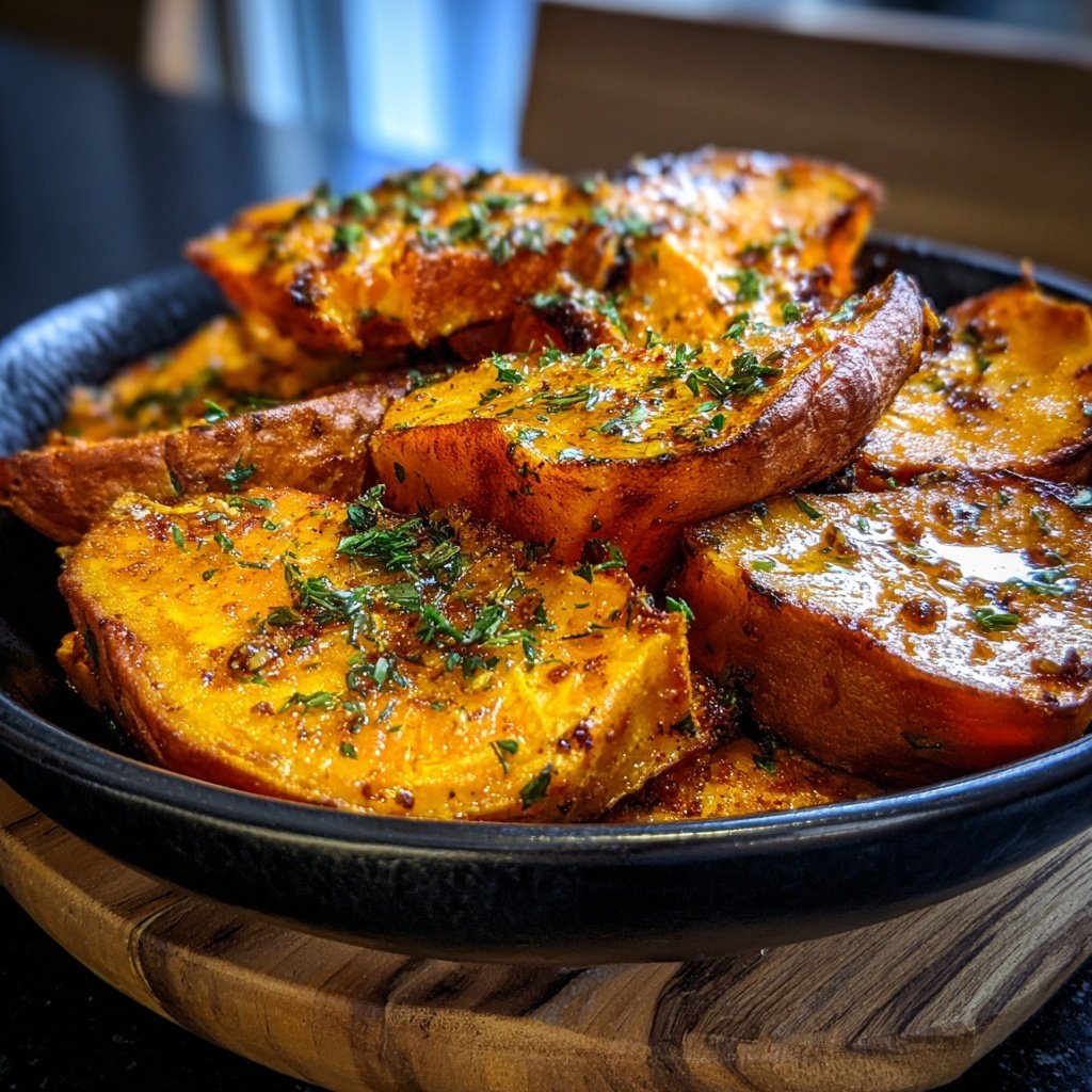 Ofen Süßkartoffeln Mit Paprika